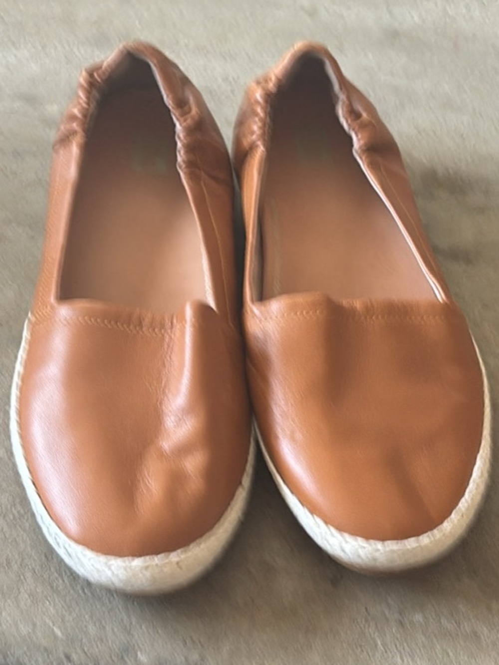 Women's Fit Flop Brown Espadrille Slip on Shoes Size US 9/EURO 41 A-2